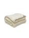 Chunky Knit Blanket in Ivory