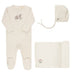 AURORA - VELOUR BICYCLE COLLECTION - TAKE ME HOME SET IVORY GIRL CLOTHING AURORA