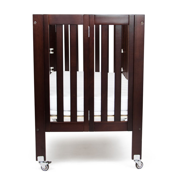 First Essentials Ruby Flat Top Portable Mini Crib