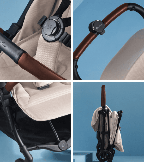 travel stroller adjustable handles Silver Cross Jet 5 Stroller