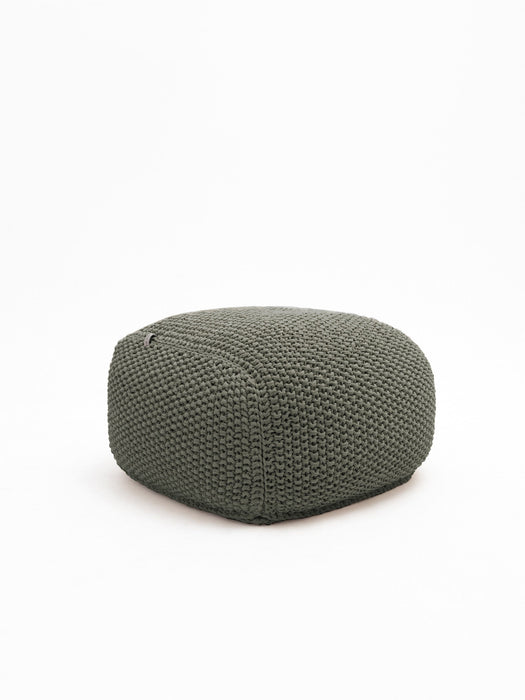Pouf Square Khaki Pouf Anzy Home
