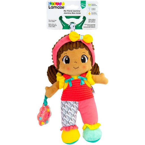 LAMAZE MY FRIEND JASMINE CLIP & GO BABY TOY