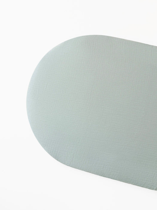 Muslin Fitted Sheets Standard | US Stock Laurel Green Standard Bassinet & Cradle Accessories Anzy Home
