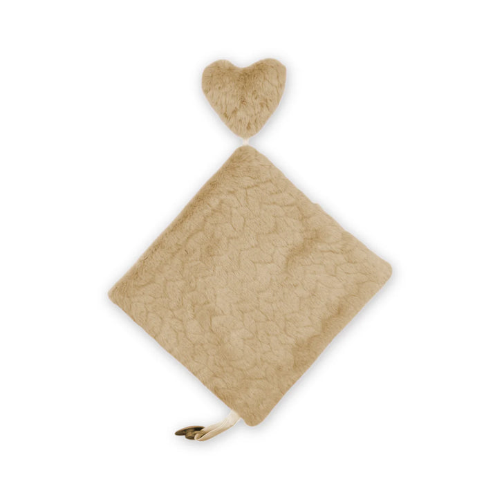 RITZ BABY FUZZY BLANKET SOLID STRIPE/SOLID DESIGN LOVEY . BEIGE BLANKETS RITZ