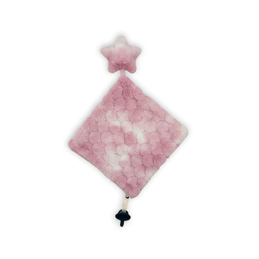 RITZ BABY FUZZY BLANKET BUBBLY MELANGE LOVEY . PINK BLANKETS RITZ