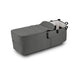 BUGABOO DONKEY 6 TWIN BASSINET FABRIC COMPLETE . MOON GREY DOUBLE STROLLER BUGABOO