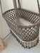 Hanging Macrame Baby Bassinet Bassinets & Cradles Anzy Home