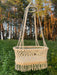Hanging Macrame Baby Bassinet Bassinets & Cradles Anzy Home