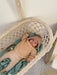 Hanging Macrame Baby Bassinet Bassinets & Cradles Anzy Home
