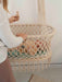 Hanging Macrame Baby Bassinet