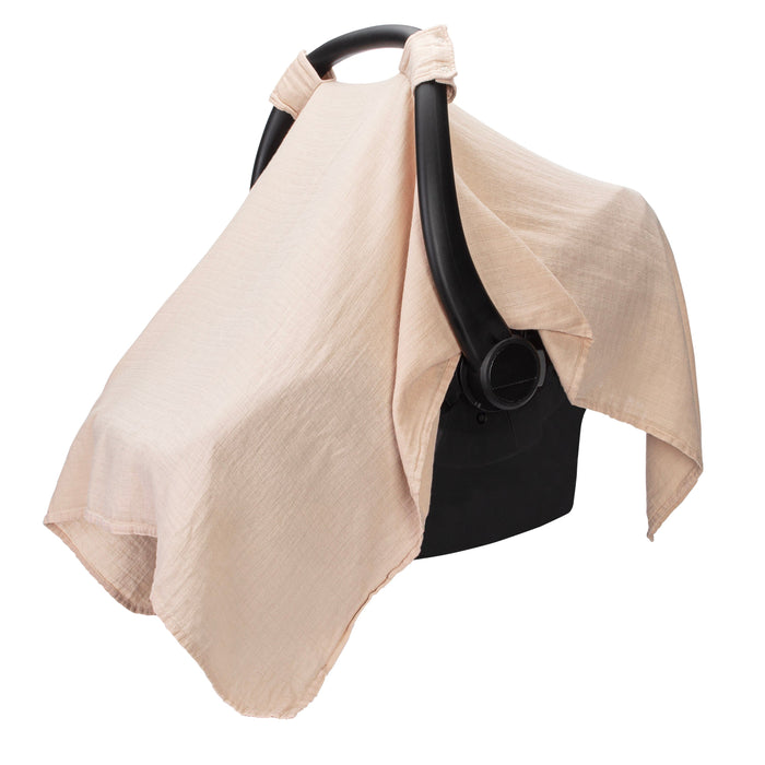 Baby Car Seat Cover by Comfy Cubs - Blush Car Seat Cover Comfy Cubs