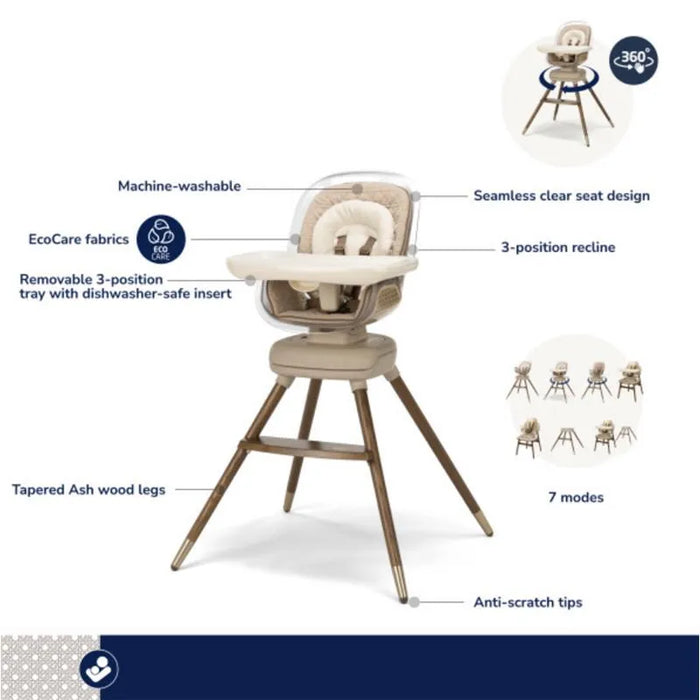MAXI COSI KISKADEE 360 ROTATING HIGHCHAIR HIGH CHAIRS MAXI COSI