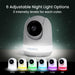 Babysense Max View: Video Baby Monitor with 2 Cameras, Non Wifi, Split Screen, Night Light & Sound Machine Video Monitor Babysense