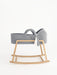 Standard Moses Basket with Round Hood Bassinets & Cradles Anzy Home