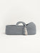Standard Moses Basket with Round Hood Light Grey Bassinets & Cradles Anzy Home