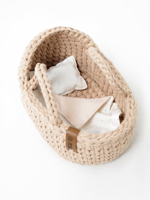 Mini Doll Moses Basket w/Rocking Stand Dolls, Playsets & Toy Figures Anzy Home