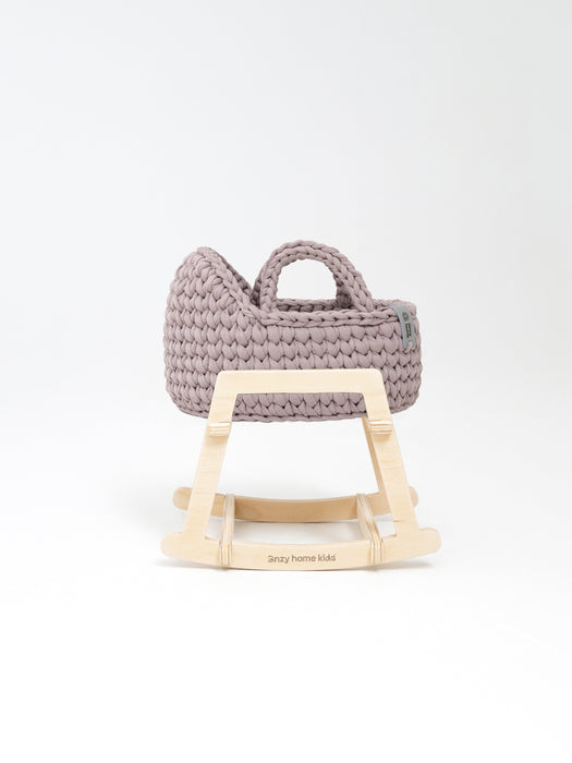 Mini Doll Moses Basket w/Rocking Stand Dolls, Playsets & Toy Figures Anzy Home