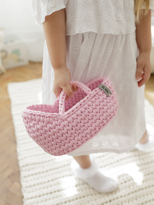 Mini Doll Moses Basket w/Rocking Stand Dolls, Playsets & Toy Figures Anzy Home