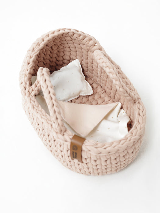 Mini Doll Moses Basket w/Rocking Stand Dolls, Playsets & Toy Figures Anzy Home