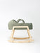 Doll Moses Basket w/Rocking Stand Sage Green Dolls, Playsets & Toy Figures Anzy Home