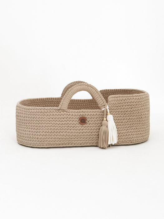 XL Moses Basket with Straight Hood Bassinets & Cradles Anzy Home