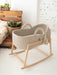 XL Moses Basket with Round Hood Bassinets & Cradles Anzy Home