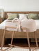 XL Moses Basket with Round Hood Pearl Bassinets & Cradles Anzy Home