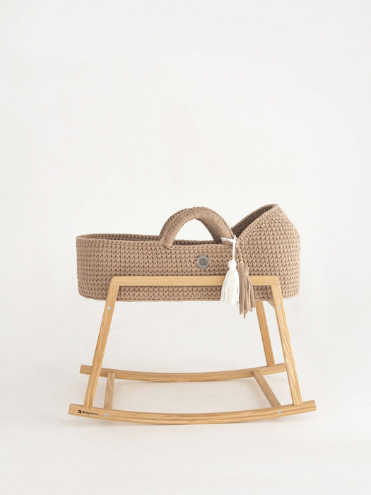 Standard Moses Basket with Round Hood Bassinets & Cradles Anzy Home