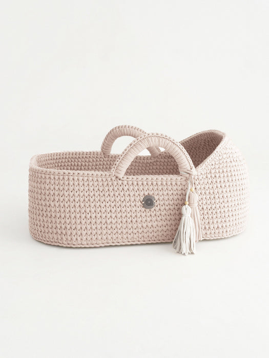 XL Moses Basket with Round Hood Bassinets & Cradles Anzy Home