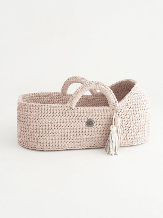 Standard Moses Basket with Round Hood Bassinets & Cradles Anzy Home