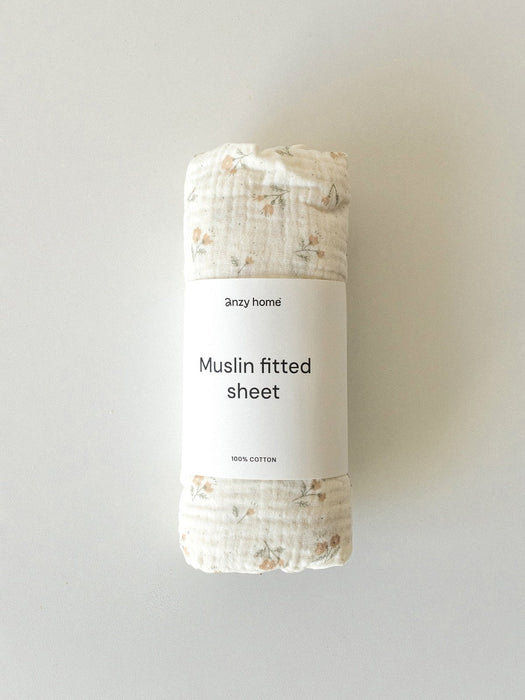 Muslin Mattress Fitted Sheets Bassinet & Cradle Accessories Anzy Home