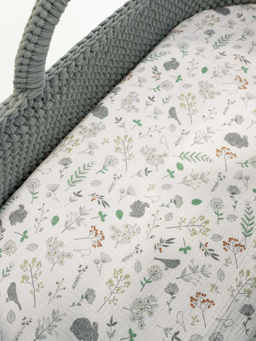 Muslin Mattress Fitted Sheets Bassinet & Cradle Accessories Anzy Home
