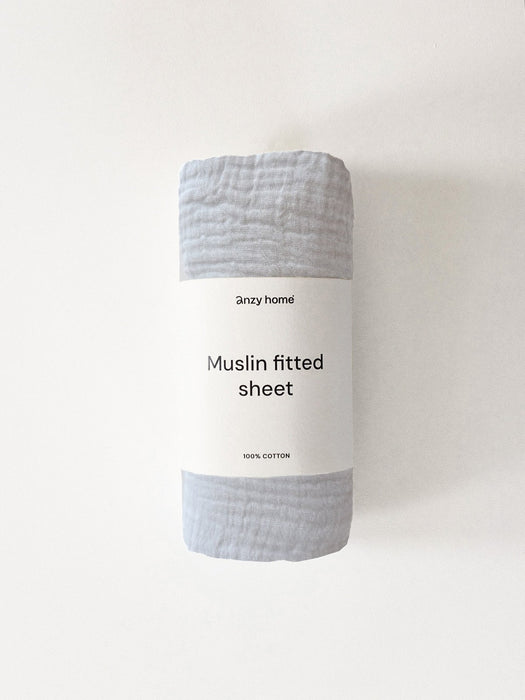 Muslin Mattress Fitted Sheets Bassinet & Cradle Accessories Anzy Home