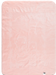 FIRST ESSENTIALS CRIB BABY ENGRAVED BEAR BLANKET (43"- 55") . PINK BLANKETS FIRST ESSENTIALS