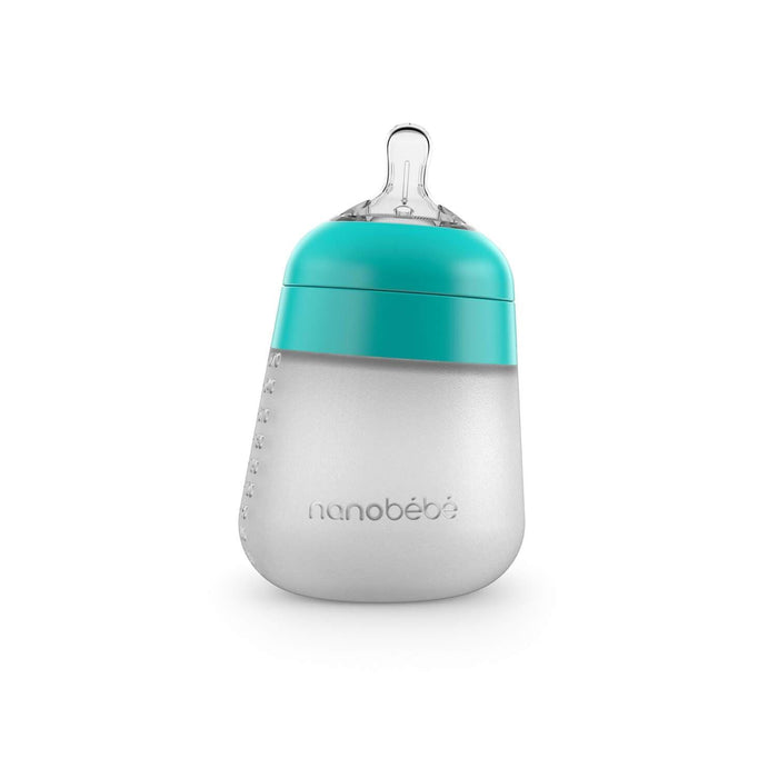 9oz Flexy Silicone Baby Bottle Baby Bottles Nanobébé