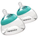 Breastmilk Baby Bottle 2-Pack Teal Baby Bottles Nanobébé