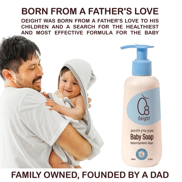OEIGHT BABY BODY SOAP 6.76OZ