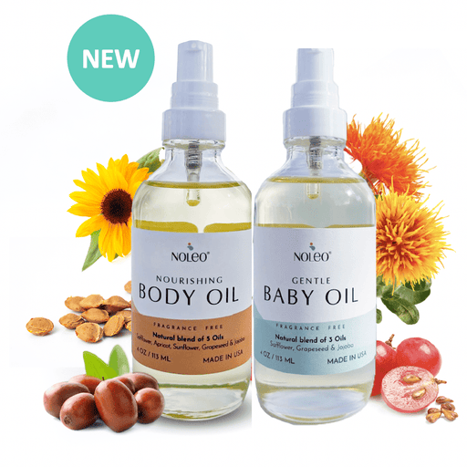 NOLEO BODY + BABY OILS (4oz + 4oz) M4A