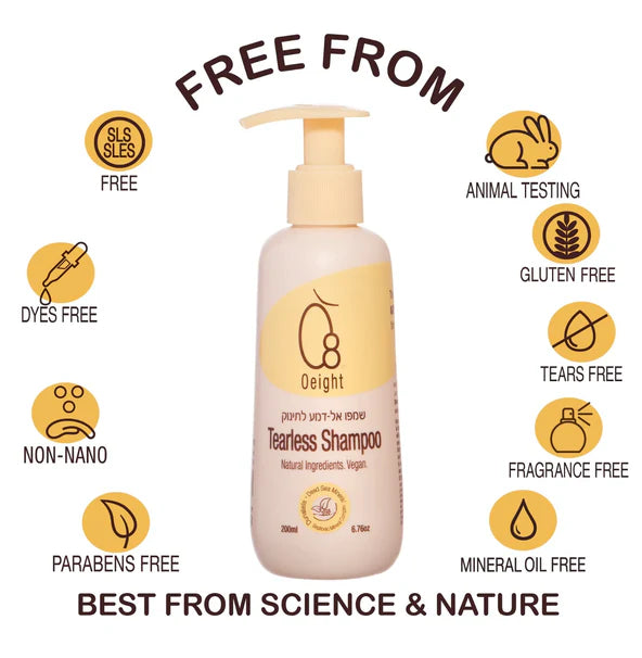 OEIGHT TEARLESS SHAMPOO 6.76OZ