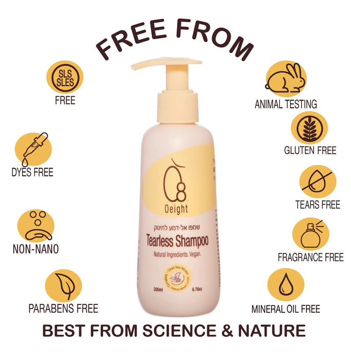 OEIGHT TEARLESS SHAMPOO 6.76OZ