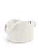 Basket Round with Handles Recycled Off-white Baskets Anzy Home