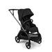 BUGABOO DRAGONFLY PLUS SEAT COMPLETE STROLLER . HERITAGE BLACK FULL-SIZE STROLLER BUGABOO