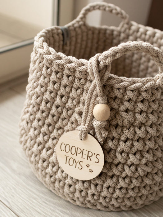 Pet Toys Basket Personalizable Recycled Pet Bed Anzy Home