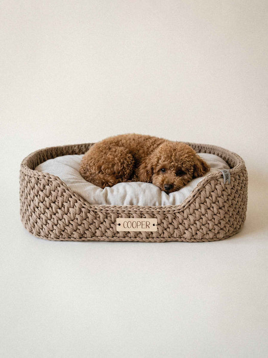 Personalized Cotton Pet Bed