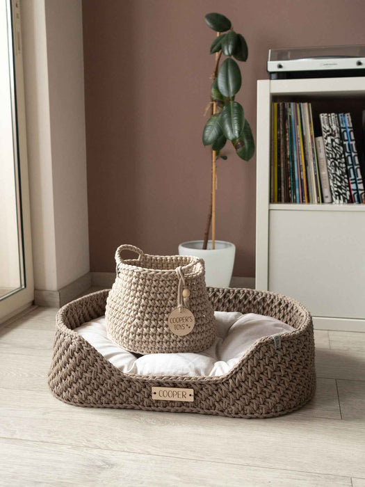 Pet Toys Basket Personalizable Recycled