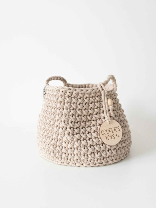 Pet Toys Basket Personalizable Recycled