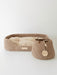 Personalized Cotton Pet Bed Beige Pet Bed + Toy Basket Pet Bed Anzy Home