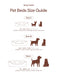 Pet Bed S Navy Blue | US Stock Pet Bed Anzy Home