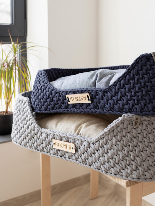 Personalized Cotton Pet Bed Pet Bed Anzy Home