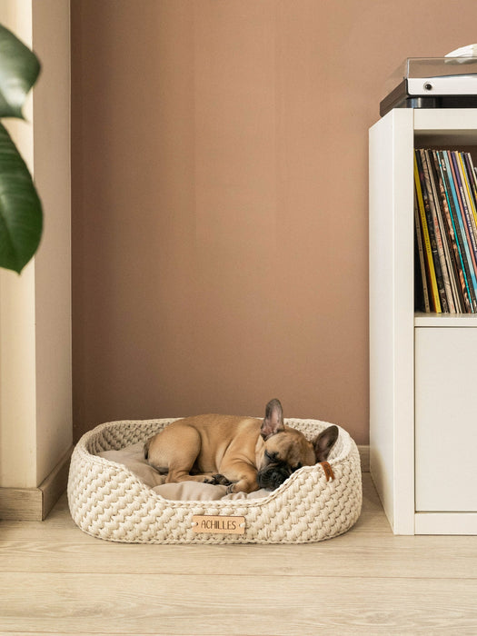 Personalized Cotton Pet Bed Pet Bed Anzy Home